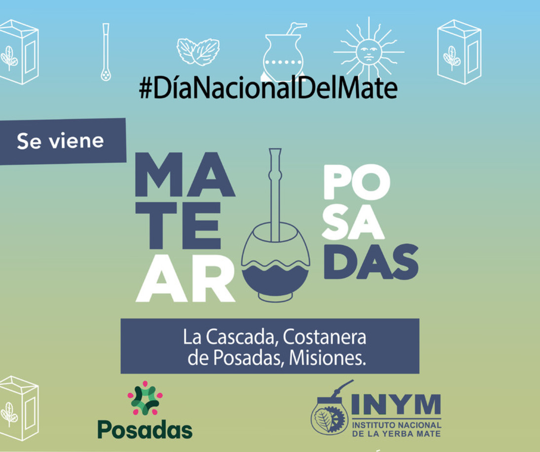 El INYM convoca a MATEAR Posadas, la feria del Día Nacional del Mate