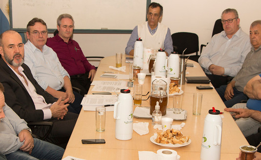 Imagen de Reunión con yerbateros brasileños en el INYM