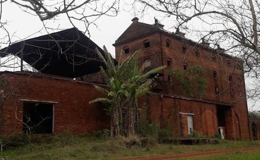 El secadero y algunos depósitos,hoy. El secadero y algunos depósitos,hoy.