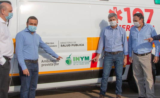 Imagen de Donamos una ambulancia para el Ministerio de Salud Pública de Misiones
