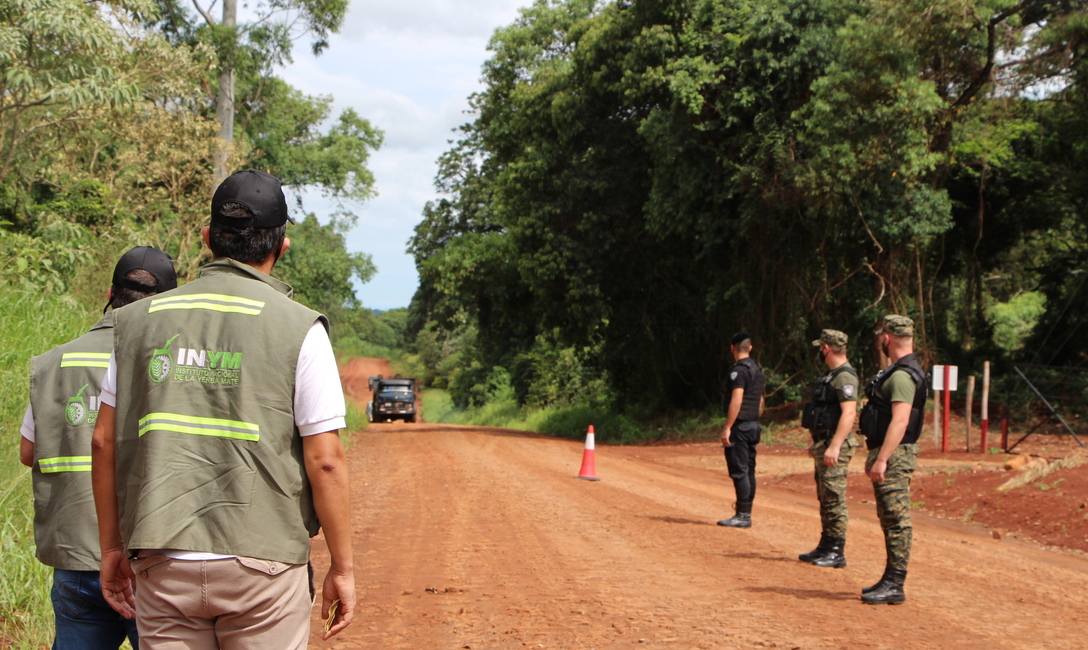 Imagen de Amplios operativos del INYM y de la Polic&iacute;a de Misiones para prevenir el hurto de yerba mate