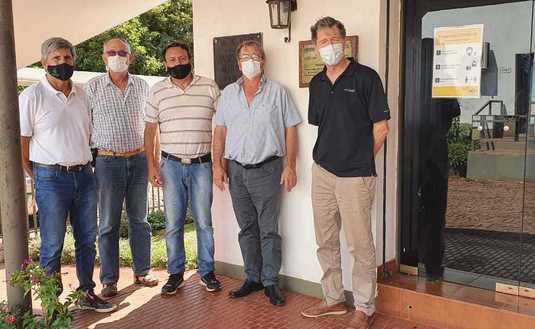 Imagen de Reunión con directivos de la Cooperativa Liebig, en Corrientes