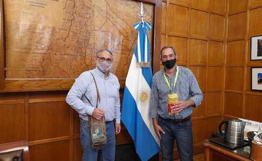 Imagen de Reunión con el ministro Basterra Imagen de Reunión con el ministro Basterra