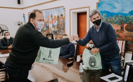 Imagen de Reunión con el Secretario de Agricultura de la Nación, Jorge Solmi