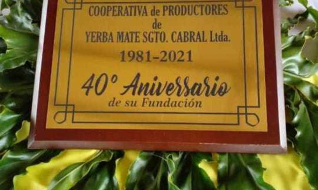 Imagen de Acompa&ntilde;amos la celebraci&oacute;n de los 40 a&ntilde;os de la Cooperativa Sargento Cabral