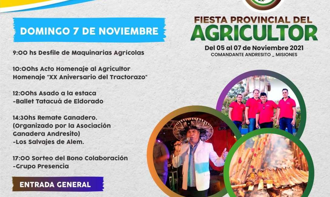 Imagen de En la sede del INYM, se lanz&oacute; la Fiesta Provincial del Agricultor
