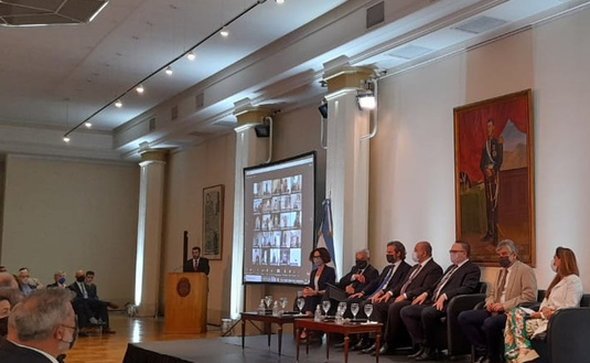 Imagen de El INYM participó del lanzamiento del plan nacional de Promoción de Exportaciones 2022