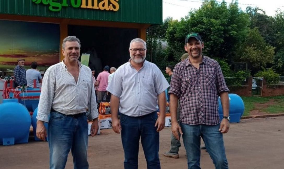 Directores del INYM por la producción: Nelson Dalcolmo, Marcelo Hacklander y Jonas Petterson.