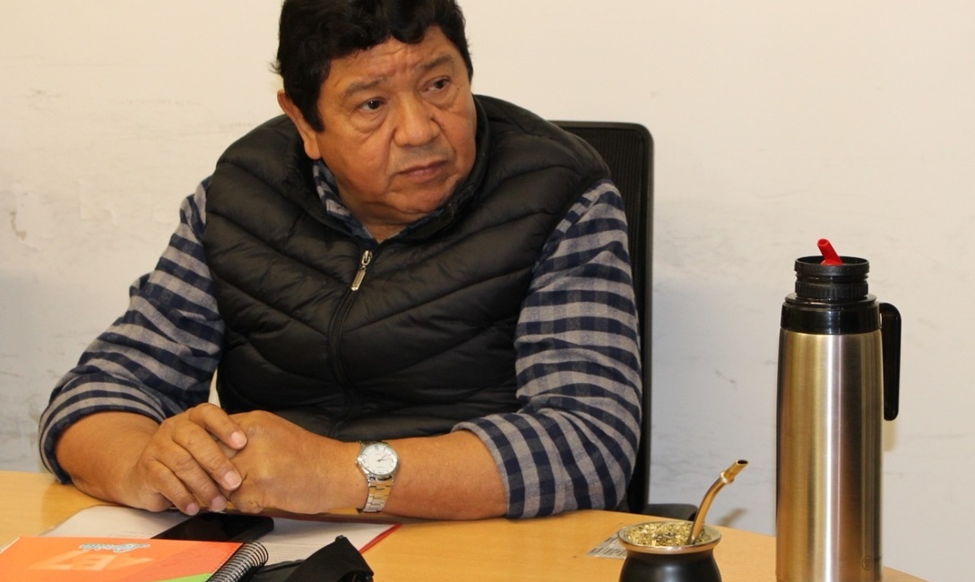 Carmelo Paulo Rojas, titular para representar al Sector de los Trabajadores Rurales.
