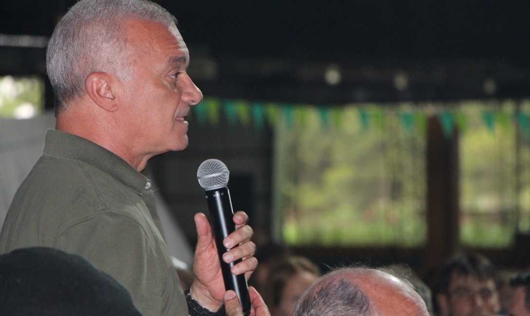 Carlos Arce, vicegobernador, destacó a la yerba como el mejor producto.