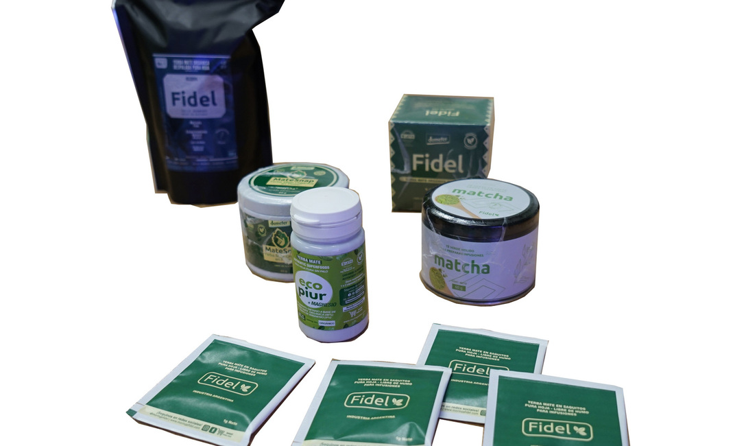 Imagen de Fidel Foods y su apuesta a productos que expresen al m&aacute;ximo las propiedades de la yerba mate