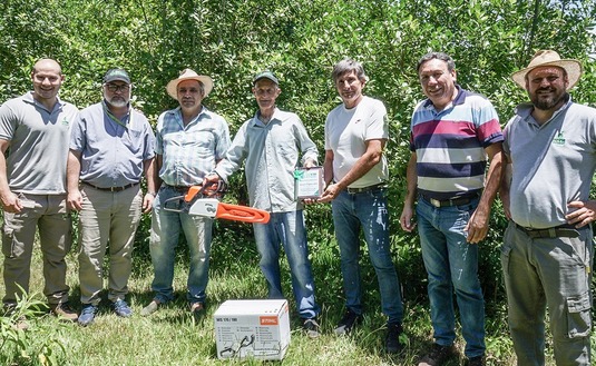 Imagen de Don Trajano Vaccari fue reconocido como Buen Productor Yerbatero 2022  por su manejo amigable con la naturaleza