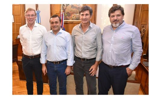 Imagen de El presidente del INYM y el Gobernador de Misiones se reunieron con el Secretario de Agricultura de la Nación