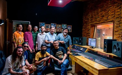 Imagen de Araucaria Fusión, el grupo ganador de Mate Rock, lanzó su disco
