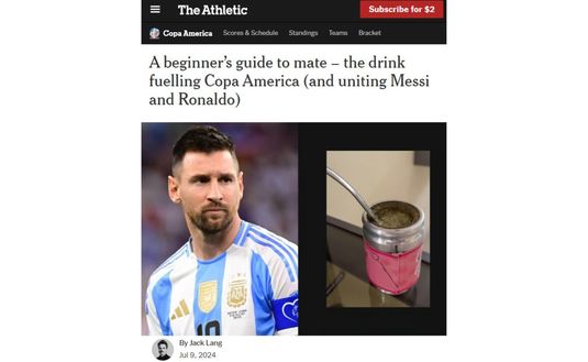Imagen de El mate: la bebida que alimenta la Copa América