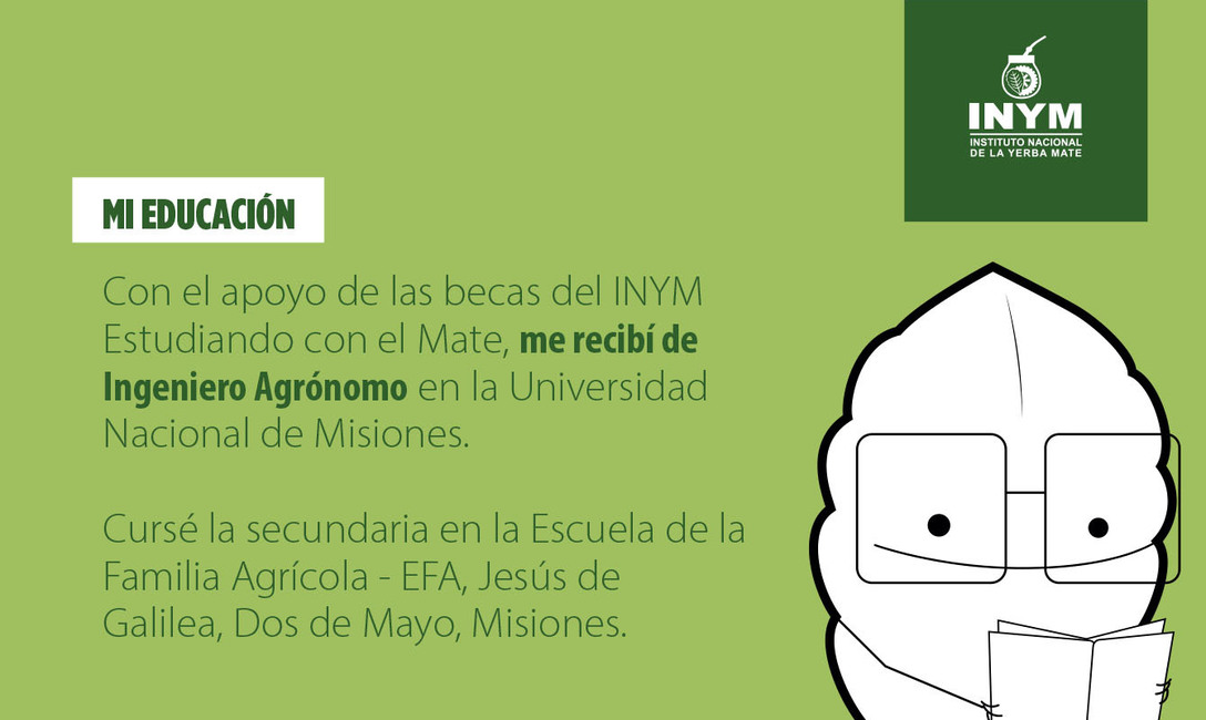 Imagen de Ilex, la mascota de El Mate en la Escuela