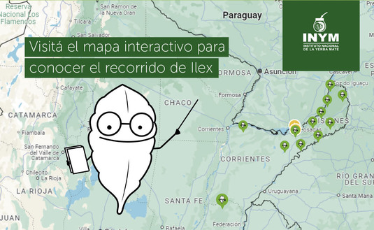 El mapa con las Escuelas del programa.