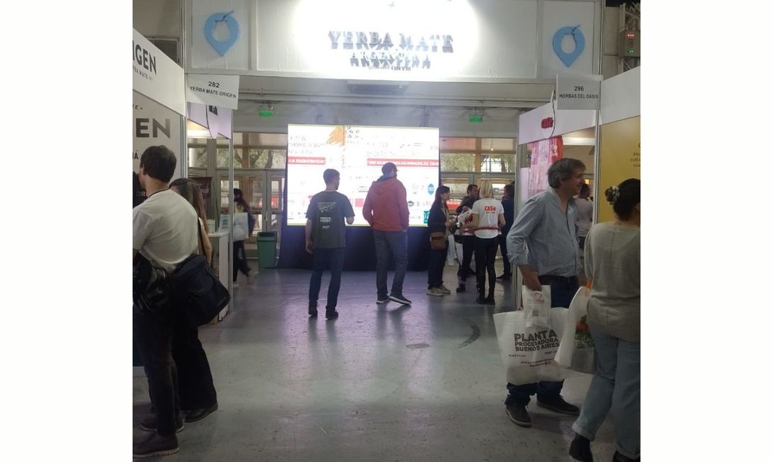 Imagen de Destacada presencia de la yerba mate en la Expo Diet&eacute;ticactiva de Costa Salguero
