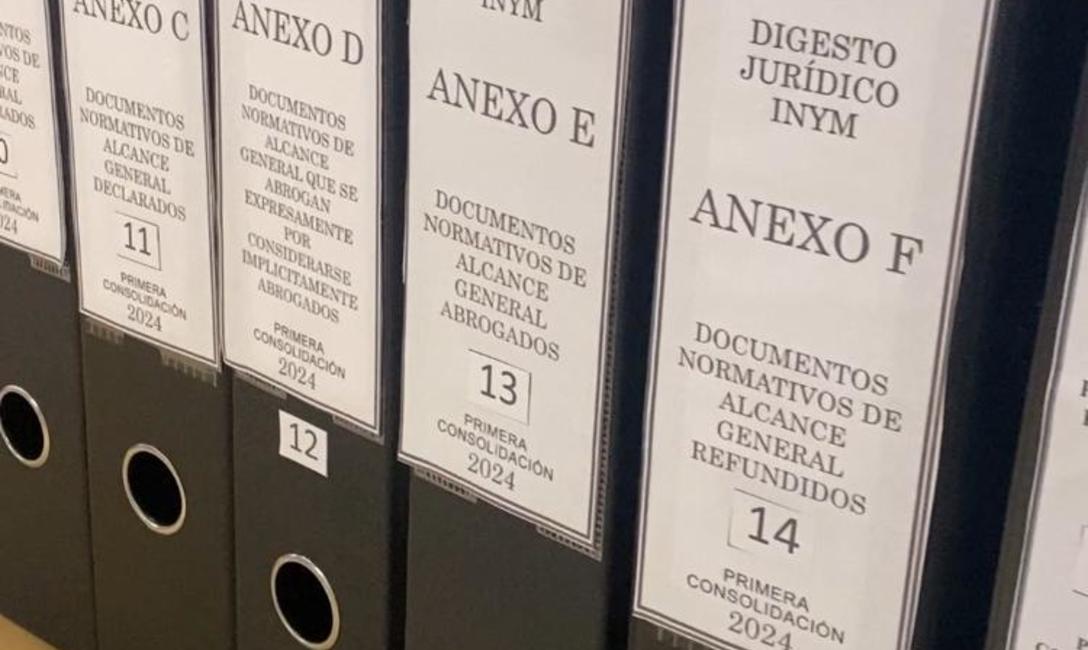 Imagen de El INYM present&oacute; su Digesto Jur&iacute;dico