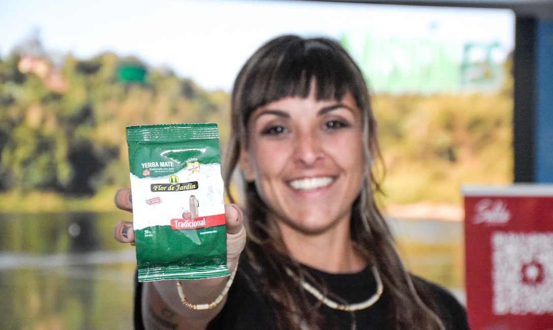 Flor de Jardín, de la Cooperativa de Productores Yerbateros de Jardín América, Misiones.