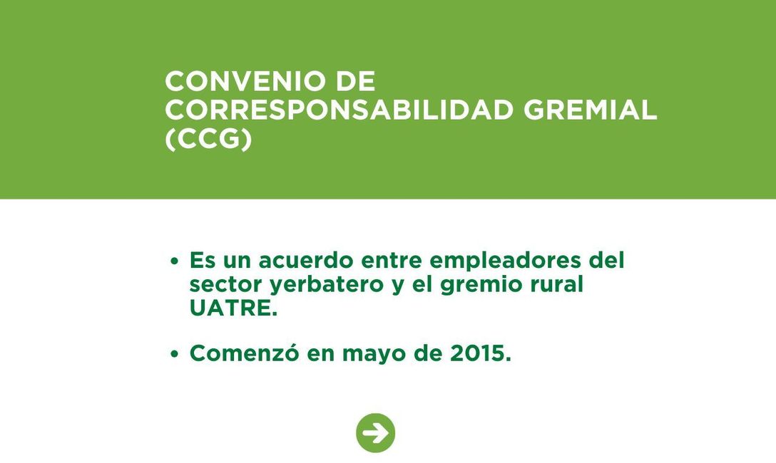 Imagen de El Convenio de Corresponsabilidad Gremial cumple una d&eacute;cada como herramienta que beneficia a toda la cadena yerbatera