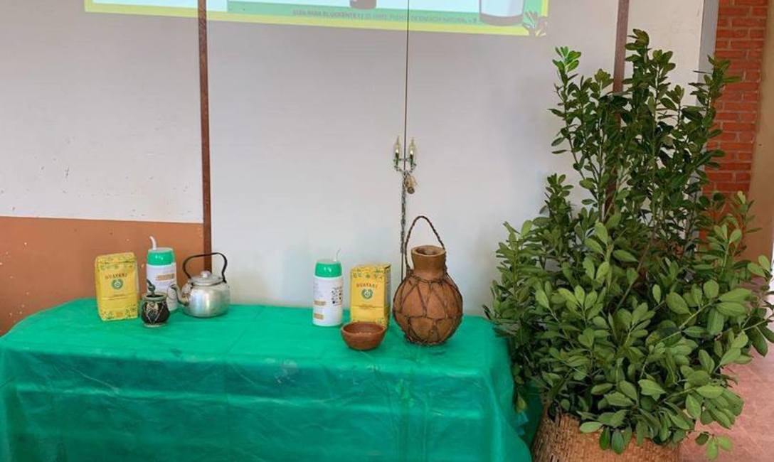 Imagen de Con aroma a Mate, se genera otro ambiente en el aula y siempre es positivo