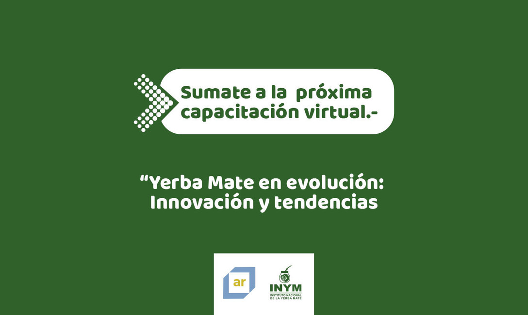 Imagen de El martes, capacitaci&oacute;n sobre Yerba Mate en evoluci&oacute;n: innovaci&oacute;n y tendencias