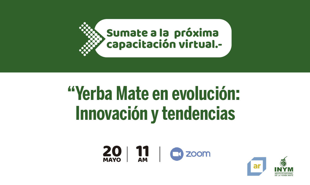 Imagen de El martes, capacitaci&oacute;n sobre Yerba Mate en evoluci&oacute;n: innovaci&oacute;n y tendencias