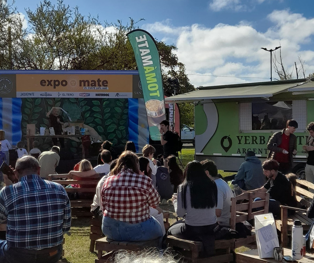 Imagen de El INYM dijo presente en la feria Expo Mate 2025