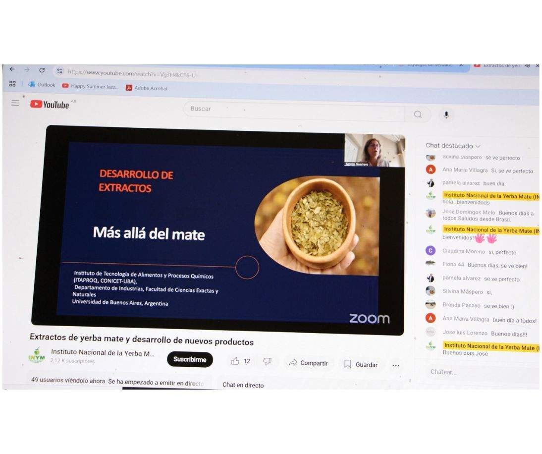 Imagen de Extractos de yerba mate para el desarrollo de nuevos productos