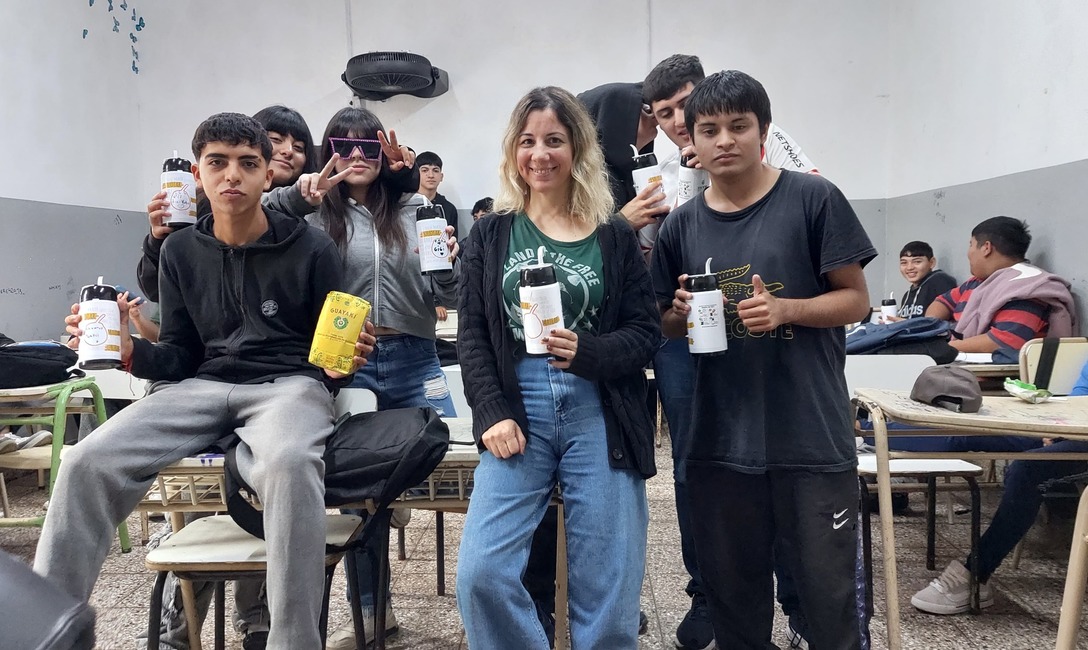 Imagen de El Mate en la Escuela, multiplicador del h&aacute;bito saludable, conocimientos y proyectos