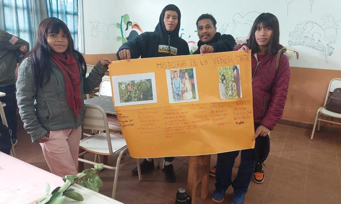 Imagen de El Mate en la Escuela, multiplicador del h&aacute;bito saludable, conocimientos y proyectos