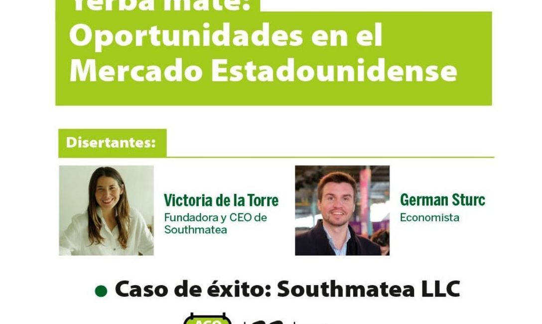 Imagen de Webinar Yerba mate: oportunidades en el mercado estadounidense