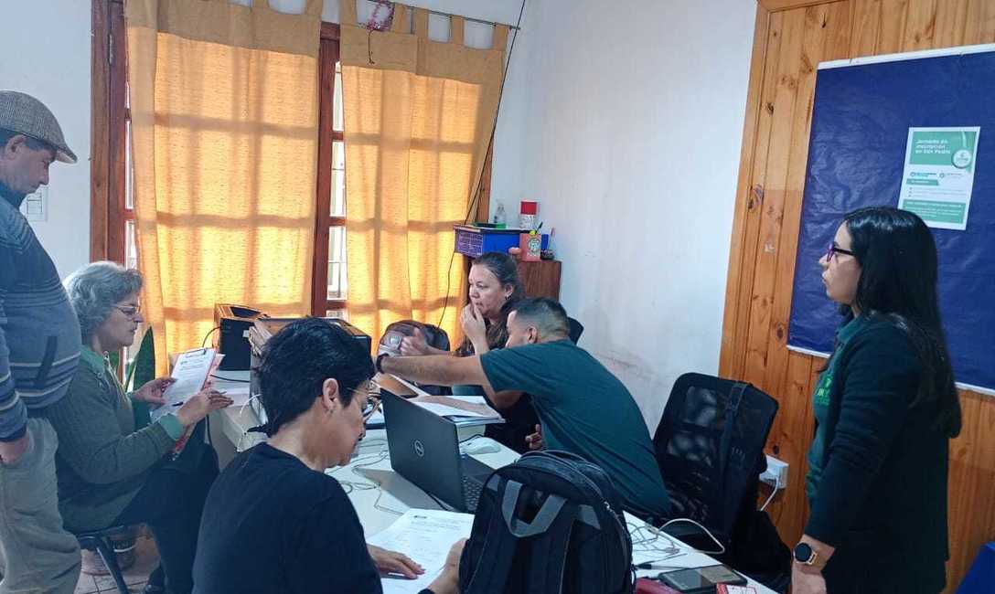 Imagen de En San Pedro, el INYM desarroll&oacute; tarea de registros y atendi&oacute; consultas de los productores