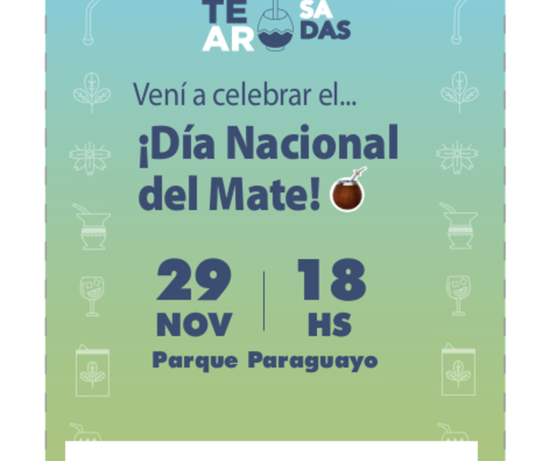 Imagen de Matear, la fiesta del mate argentino, en Posadas