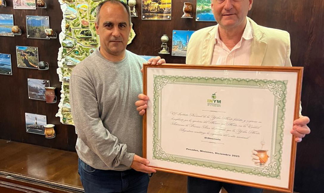 Imagen de Reconocimiento del INYM al Museo del Mate en Buenos Aires