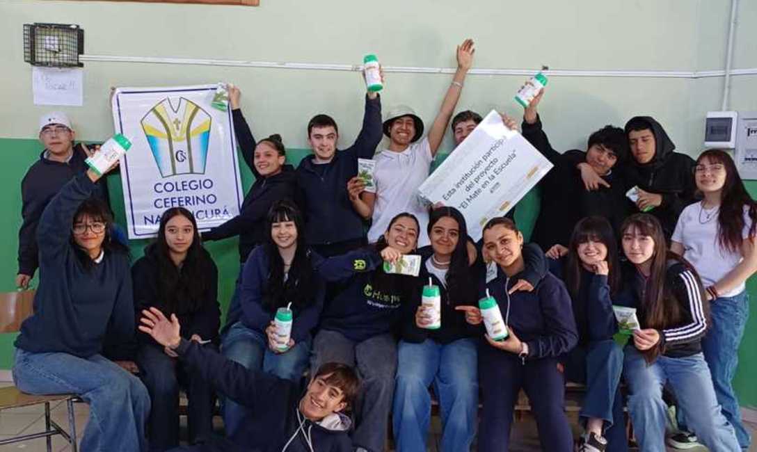 Imagen de El Mate en la Escuela, presente con 21 marcas de yerba mate en 48 colegios de la Argentina