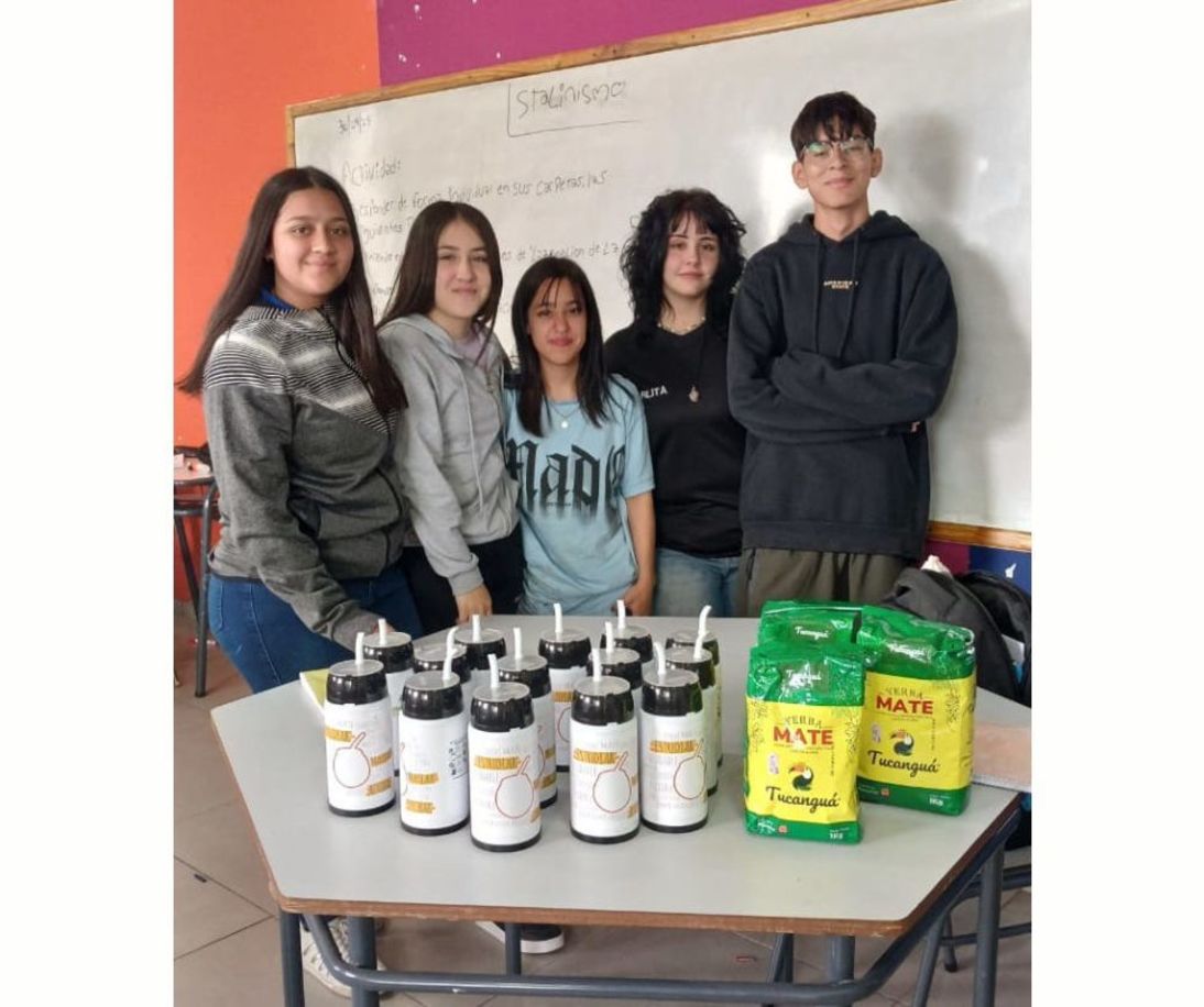 Imagen de El Mate en la Escuela, en San Luis, parte de la Tradición