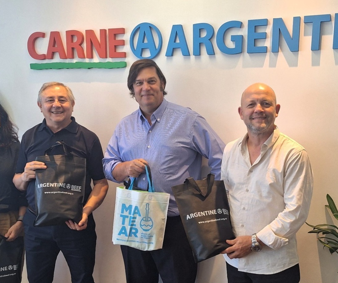 Imagen de El INYM y el IPCVA apuestan a trabajar juntos en la promoci&oacute;n de la yerba mate y la carne argentinas