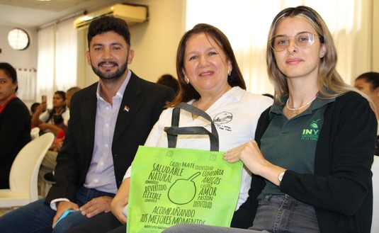 Imagen de El Mate en la Escuela, en cierre de ciclo del Centro del Ciego