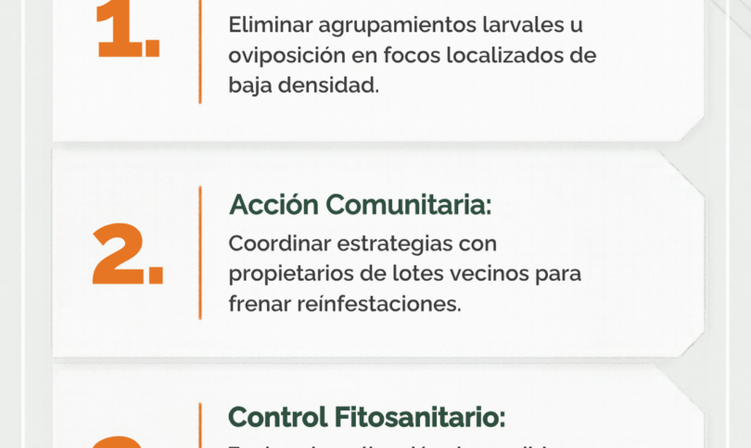 Imagen de Recomendaciones para monitoreo y control de orugas defoliadoras, tras detectar su presencia en yerbales de San Pedro
